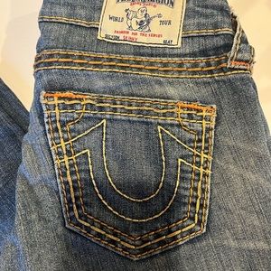 True Religion Low Rise Skinny Jeans